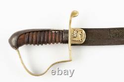 Very rare Ethiopian/Abyssinian Royal The Lion of Judah''sabre with German blade