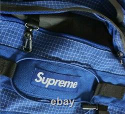 Very rare FW09 Supreme mountain bag / duffle / waist bag royal