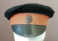 Very rare Original WW1 Imperial Russian army pre-revolution officers visor cap