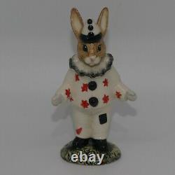 Very rare ROYAL DOULTON BUNNYKINS FIGURE DB129 CLOWN BUNNYKINS BLACK RUFF