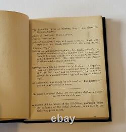 Very rare Royal Academy of Arts Exhibition 1916 book WM Clowes Sons London guide