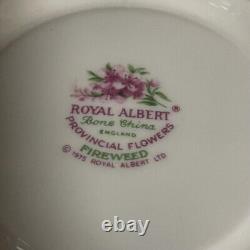 Very rare? Royal Albert Provincial Flowers Fireweed 2 pieces