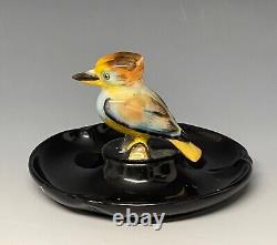 Very rare Royal Worcester Porcelain Kookaburra Pin Dish Australiana c1926