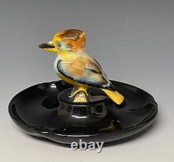 Very rare Royal Worcester Porcelain Kookaburra Pin Dish Australiana c1926