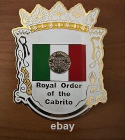 Very rare Royal order of the Cabrito fiesta Medal