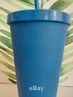 Very rare Starbucks Royal Matte Blue Tumbler