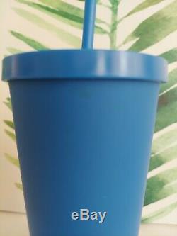 Very rare Starbucks Royal Matte Blue Tumbler