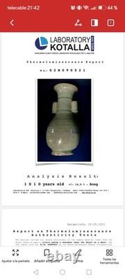 Very rare and large longquan middle Arrow. Song dinasty. TL Test certificate