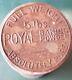 Very rare, antique 19th century, advertisement Royal Baking Powder 5lb tin