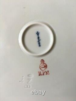 Very rare antique KPM Royal Berlin porcelain plate handpainting Bible story