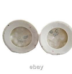 Very rare, antique Royal Worcester figures, James Hadley, musicians, 1885