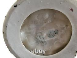 Very rare, antique Royal Worcester figures, James Hadley, musicians, 1885