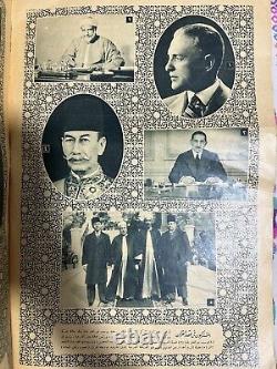 Very rare original souvenir of the Egyptian royal wedding of Farouk& Farida1938