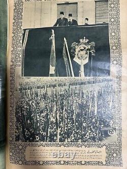 Very rare original souvenir of the Egyptian royal wedding of Farouk& Farida1938