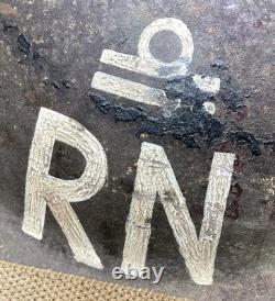 Very rare original ww2 1940 dated HMS Rodney british royal navy officer helmet