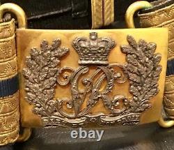 Victorian (1837-1901) Very Rare Ceremonial Belt & Buckle, Possible Royal Origins