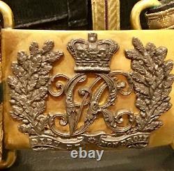 Victorian (1837-1901) Very Rare Ceremonial Belt & Buckle, Possible Royal Origins