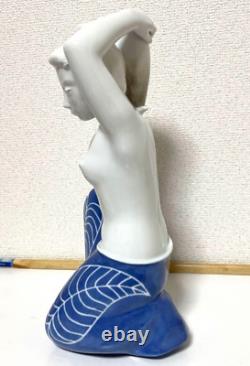 Vintage 1953 Royal Copenhagen Woman With water jug Very Rare 12.2inch height