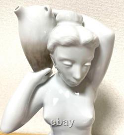 Vintage 1953 Royal Copenhagen Woman With water jug Very Rare 12.2inch height