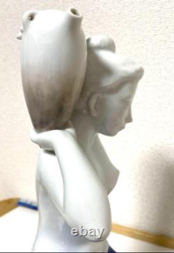 Vintage 1953 Royal Copenhagen Woman With water jug Very Rare 12.2inch height