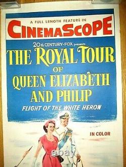 Vintage 1954 The Royal Tour of Queen Elizabeth and Phillip 1st visit! VERY RARE