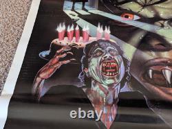 Vintage 1987 DEMONS 2 MOVIE HORROR THRILLER POSTER 27x 41 VERY RARE