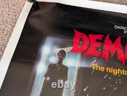 Vintage 1987 DEMONS 2 MOVIE HORROR THRILLER POSTER 27x 41 VERY RARE