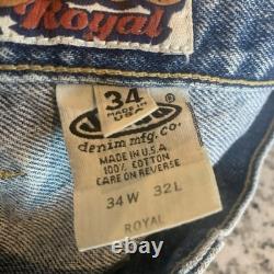Vintage 1v1 Very Rare Jnco Royal 20 Jeans Great Cond Size 34x32 90's Y2K JNCO