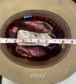 Vintage 50s Stetson Beaver Hat Royal Stetson Open Road Style Sz 7 3/8 VERY RARE