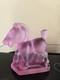 Vintage Heisey Imperial Oscar Sparky Plug Horse HCA 86 Very Rare Pink Satin