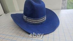 Vintage Kansas City Royals Mlb Baseball 1980s Western Cowboy Hat Very Rare