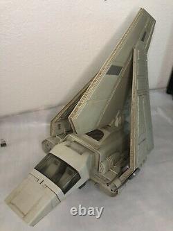 Vintage Kenner Star Wars Imperial Shuttle ROTJ 1984 Incomplete Very Rare