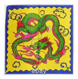 Vintage Magic- SKS- Imperial Yellow Dragon Silk- 6' x 6'- VERY RARE