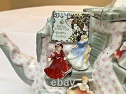 Vintage Paul Cardew Tiny Pretty Ladies Market Stall #1495 Mint Very Rare