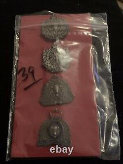 Vintage RCMP Royal Canadian Mounted Police Pin-backs / Pin Badges Very Rare X4