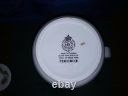 Vintage ROYAL WORCESTER Fine Porcelain PERSHORE 5 Cup Teapot Very Rare