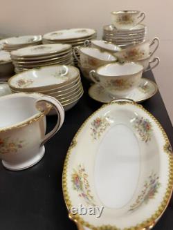 Vintage Royal China Japan Flowers / Very Rare / 71pcs