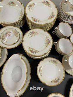 Vintage Royal China Japan Flowers / Very Rare / 71pcs