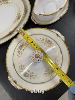Vintage Royal China Japan Flowers / Very Rare / 71pcs