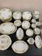 Vintage Royal China Japan Flowers / Very Rare / 74pcs