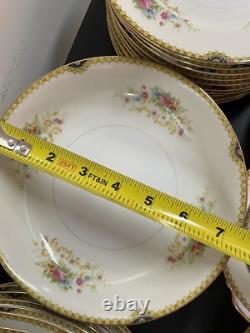 Vintage Royal China Japan Flowers / Very Rare / 74pcs