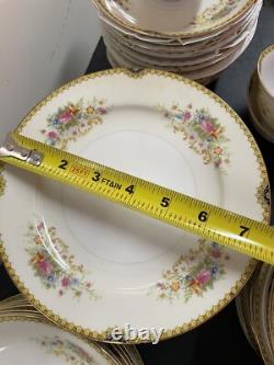 Vintage Royal China Japan Flowers / Very Rare / 74pcs
