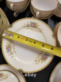 Vintage Royal China Japan Flowers / Very Rare / 74pcs