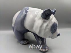 Vintage Royal Copenhagen Denmark Porcelain Figurine Giant Panda 5298 Very Rare