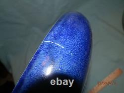 Vintage Royal Doulton BLUE Flambe 11 Large Bowl Welsh Lion VERY RARE