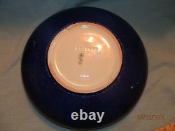 Vintage Royal Doulton BLUE Flambe 11 Large Bowl Welsh Lion VERY RARE