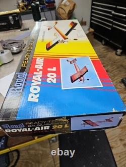 Vintage Royal Royal-air 20L Ready To Fly Series Rc Airplane. Very Rare
