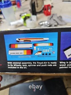 Vintage Royal Royal-air 20L Ready To Fly Series Rc Airplane. Very Rare