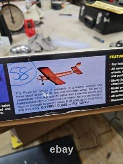 Vintage Royal Royal-air 20L Ready To Fly Series Rc Airplane. Very Rare