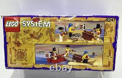 Vintage Sealed 1992 LEGO Pirates Imperial Guards Set 6247 Bounty Boat- VERY RARE